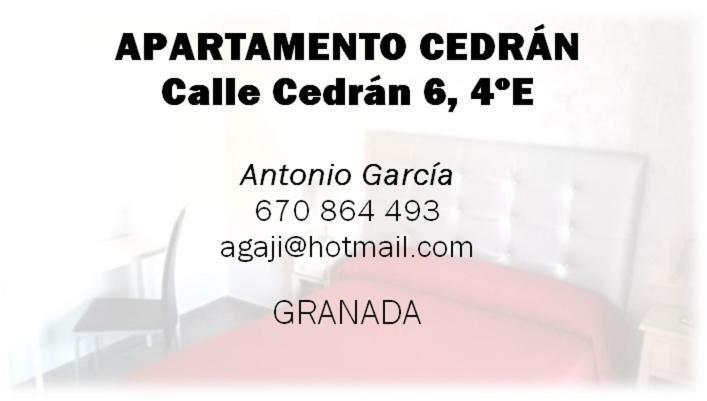 Cedran Granada Apartamento Εξωτερικό φωτογραφία